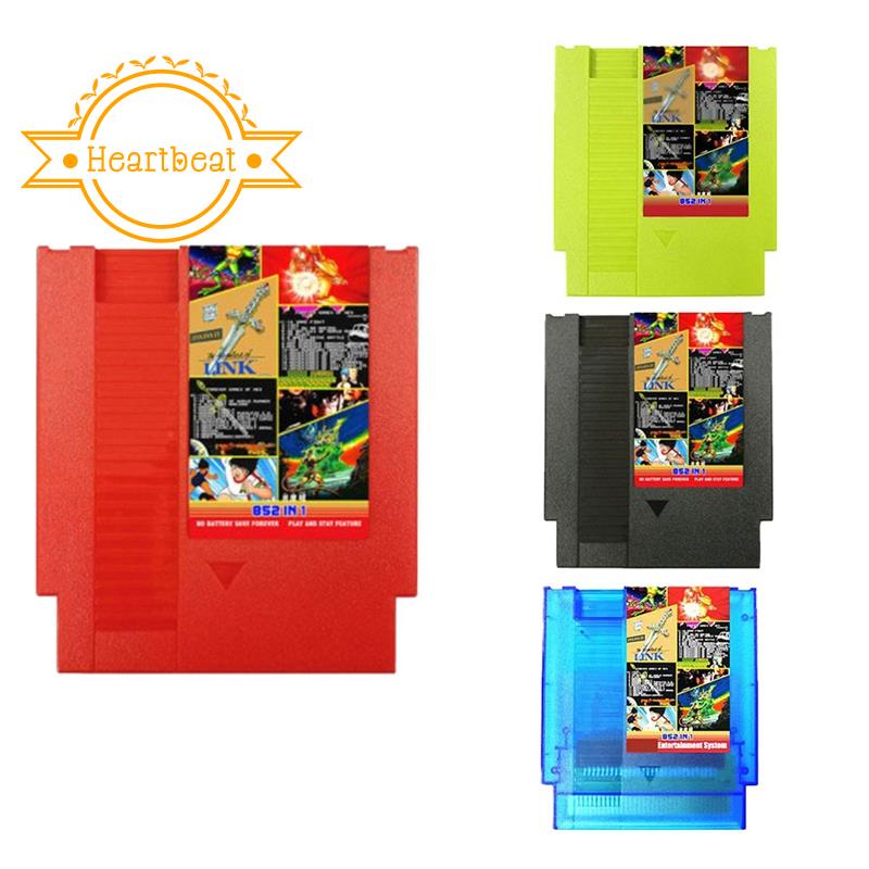 Forever GAMES of NES 852-In-1 (405 + 447) Thẻ trò chơi hộp mực cho bảng điều khiển NES, Chip Flash 1