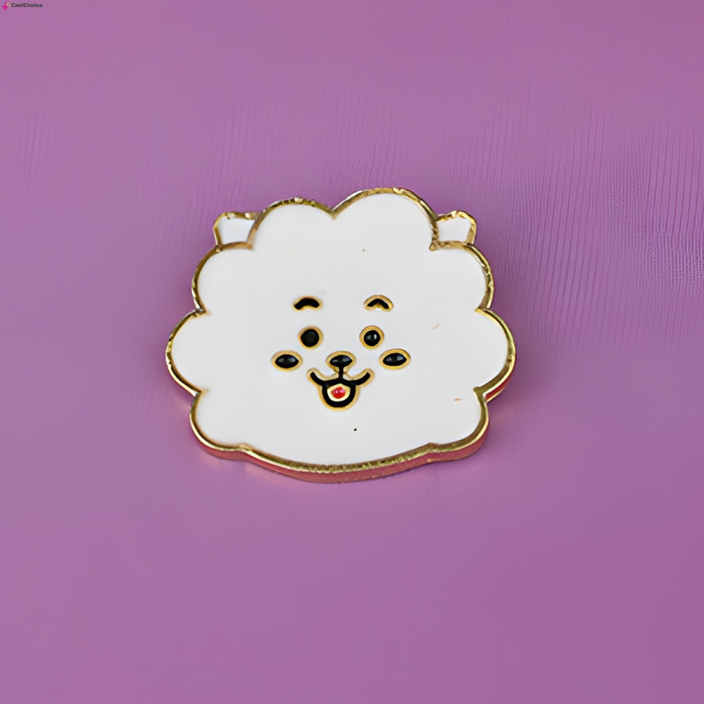 Trâm Cài Áo Màu Sắc Tươi Sáng Phong Cách Nhóm Nhạc BTS BT21