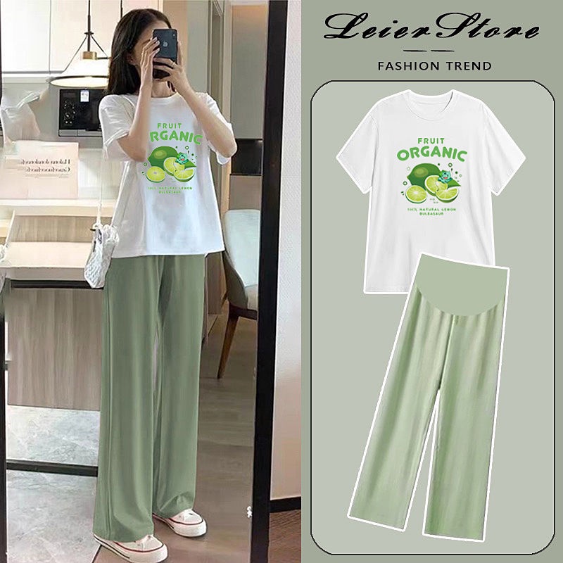 YHTN bộ bầu xinh Thời trang bộ bầu bigsize dễ thương set bầu