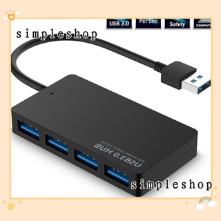 Hub 4 cổng USB 3.0 tốc độ cao dành cho laptop