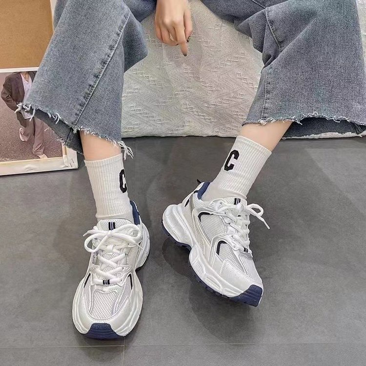 GEWENNI  Giày thể thao 081245 thoáng khí thời trang 2023 dành cho nữ