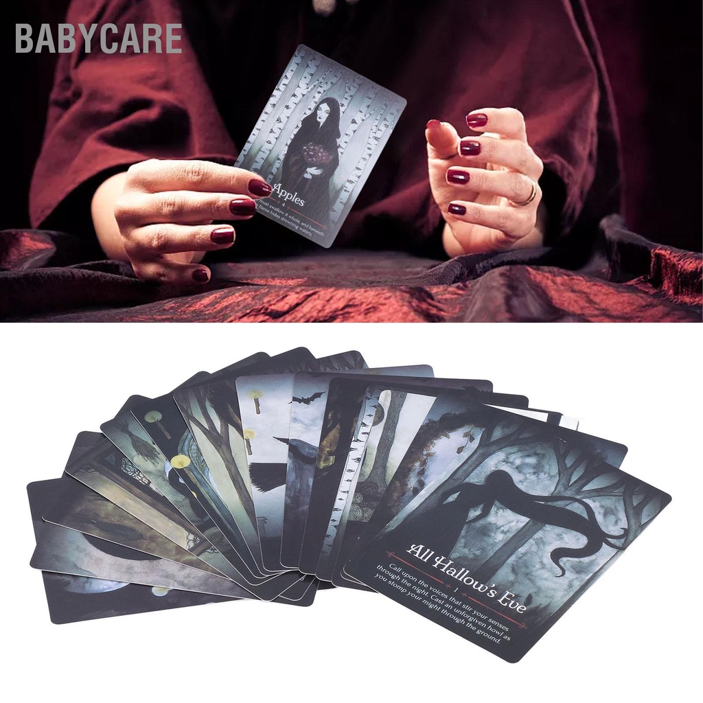Babycare Bói Bài Tarot Mùa Phù Thủy Kể Tương Lai Bí Ẩn Mật Thế Giới Cho Trò Chơi Quà Tặng