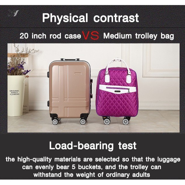 Youyao Ba Lô Du Lịch Có Bánh Xe Kéo Thời Trang Cho Nam Và Nữ