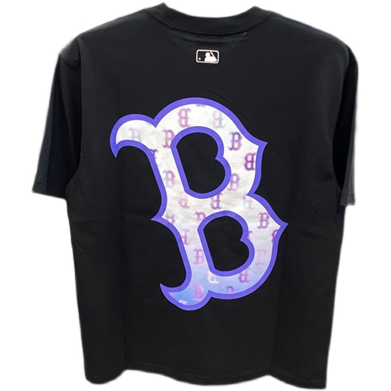 Áo Thun Tay Ngắn In logo MBL Lớn Phong Cách Thể Thao Thời Trang Cho Nam Và Nữ TSM06