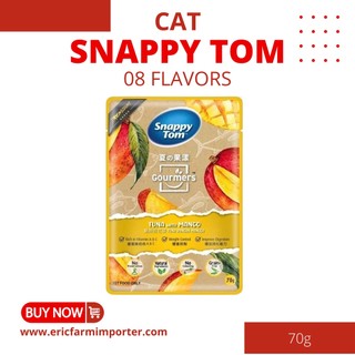Snappy tom trái cây 70g 🐶 FREE SHIP 🐶 Pate cho mèo snappytom từ thịt và trái cây nhập khẩu Thailand