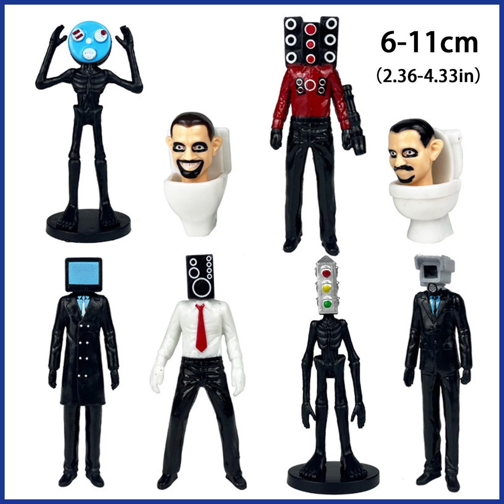 Mô Hình Nhân Vật Người Đàn Ông Ngồi Toilet Ngộ Nghĩnh Đáng Yêu