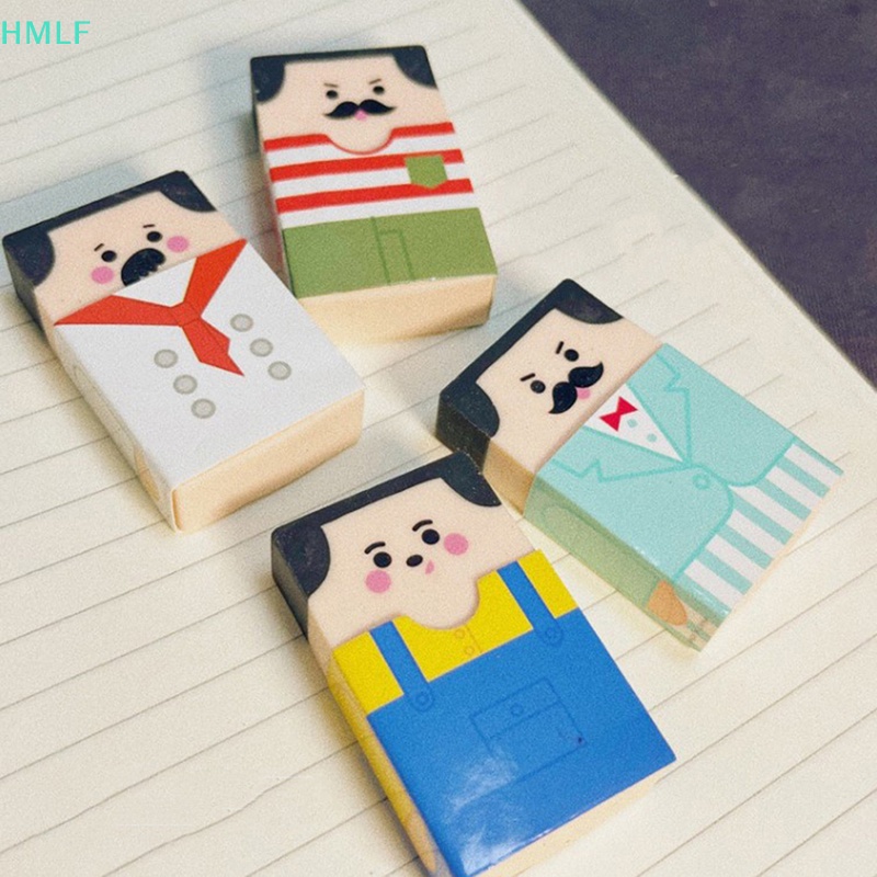 1 Gôm Tẩy Hình Ông Già Sáng Tạo Cho Học Sinh