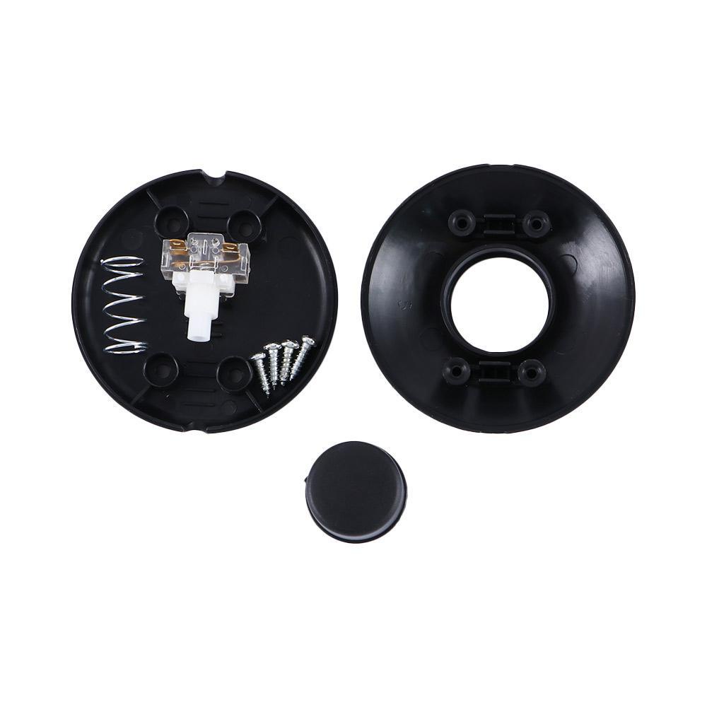 Công Tắc Bàn Đạp Chân Tròn Bằng Nhựa Màu Đen Điều Khiển Đèn Tắt Mở