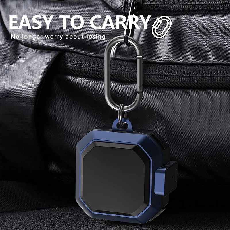 Ốp lưng earbuds cho samsung galaxy buds 2 live pro cover phụ kiện tai nghe tpu pc sang trọng vỏ cho buds pro case có keych g1o0 yr