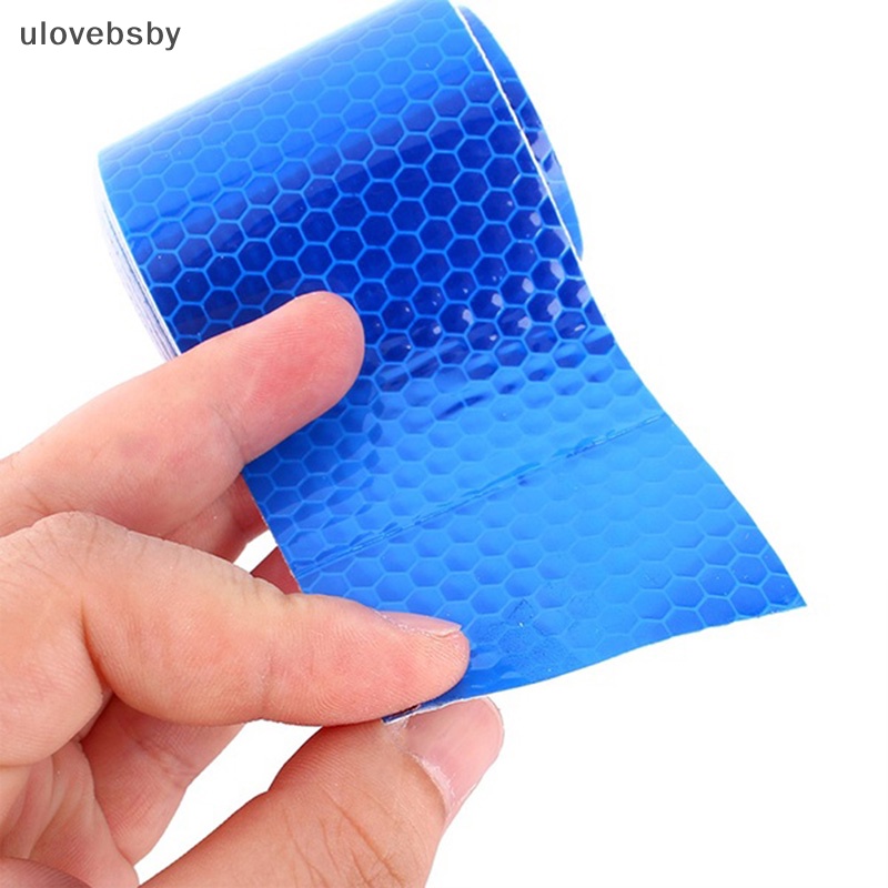 Cuộn Băng Keo Phản Quang Tự Dính 1m * 5cm Cảnh Báo An Toàn Cho Xe Hơi Xe Tải