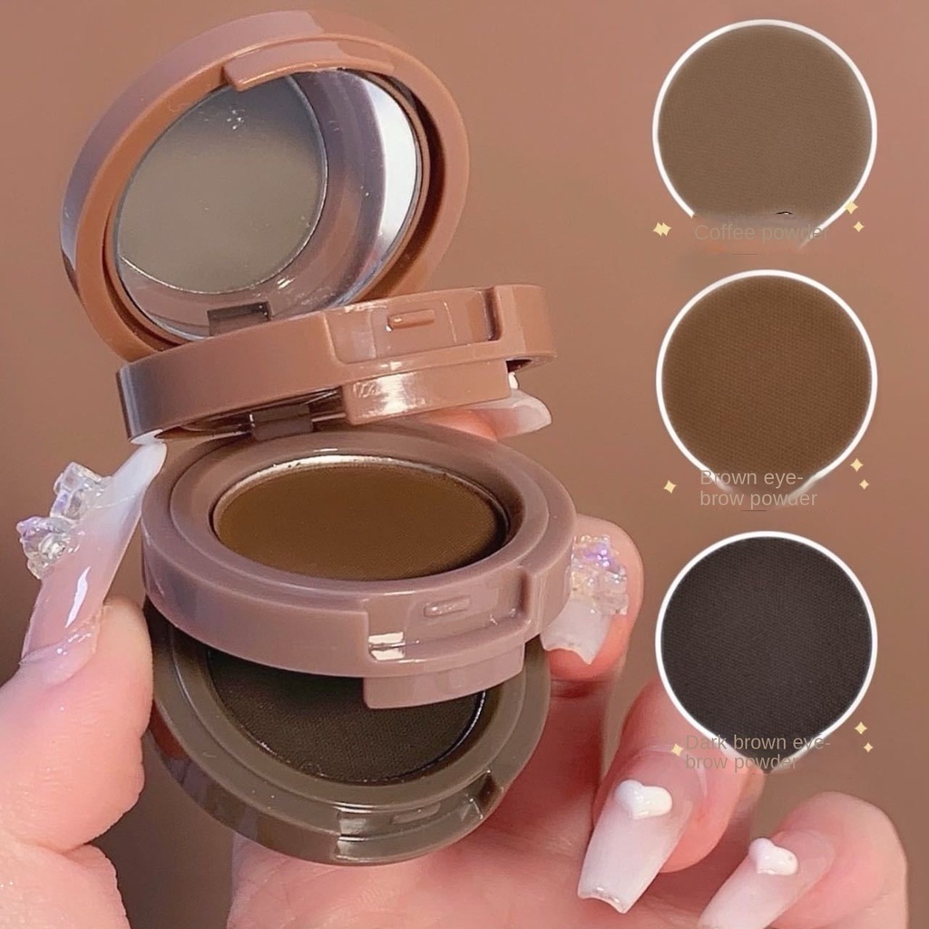 Bảng Phấn Trang Điểm Lông Mày Ba Tầng Misslara Chống Nước Lâu Trôi