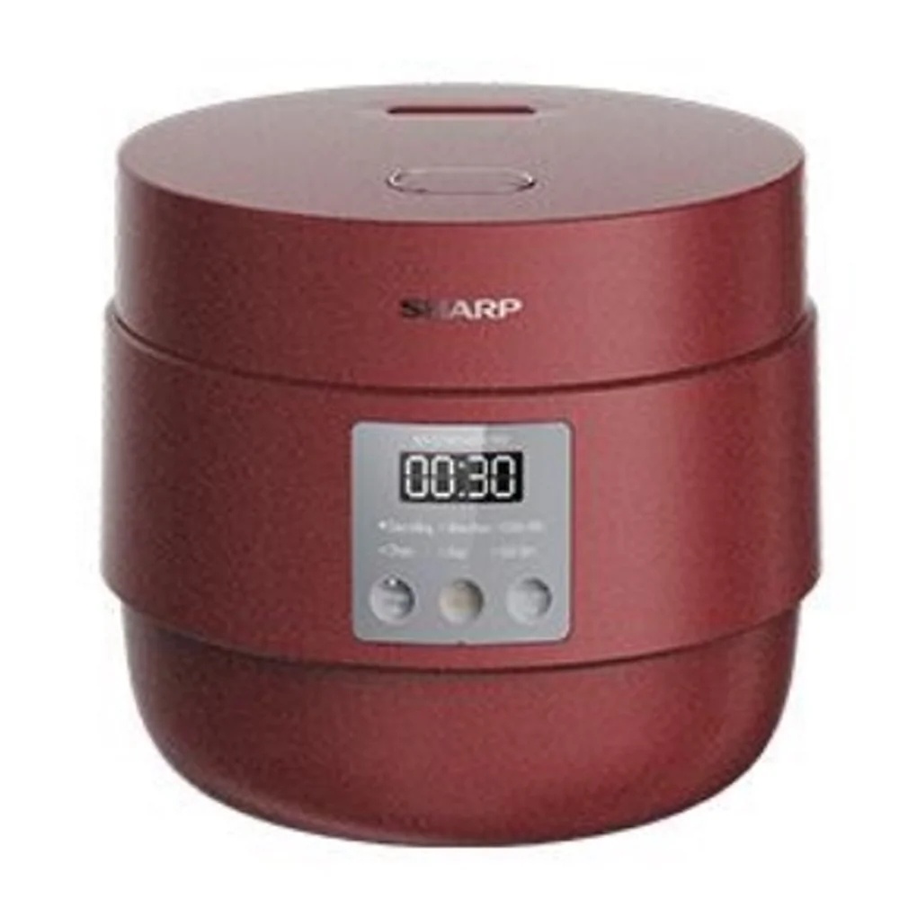 Nồi cơm điện Sharp 1 lít KS-COM100DV-RD  và KS-COM100DV-WH  - Bảo hành 12 tháng chính hãng