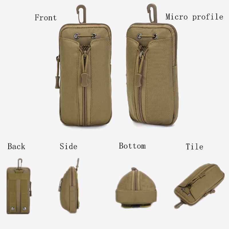 Túi Dây Rút Đựng Bình Nước / Điện Thoại Tiện Dụng Khi Đi Du Lịch