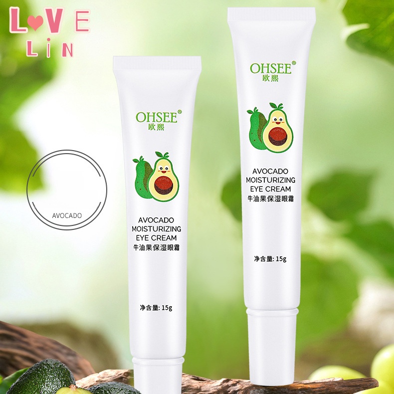 Kem Dưỡng Ẩm Da Mắt Chiết Xuất Bơ OHSEE Ouxi
