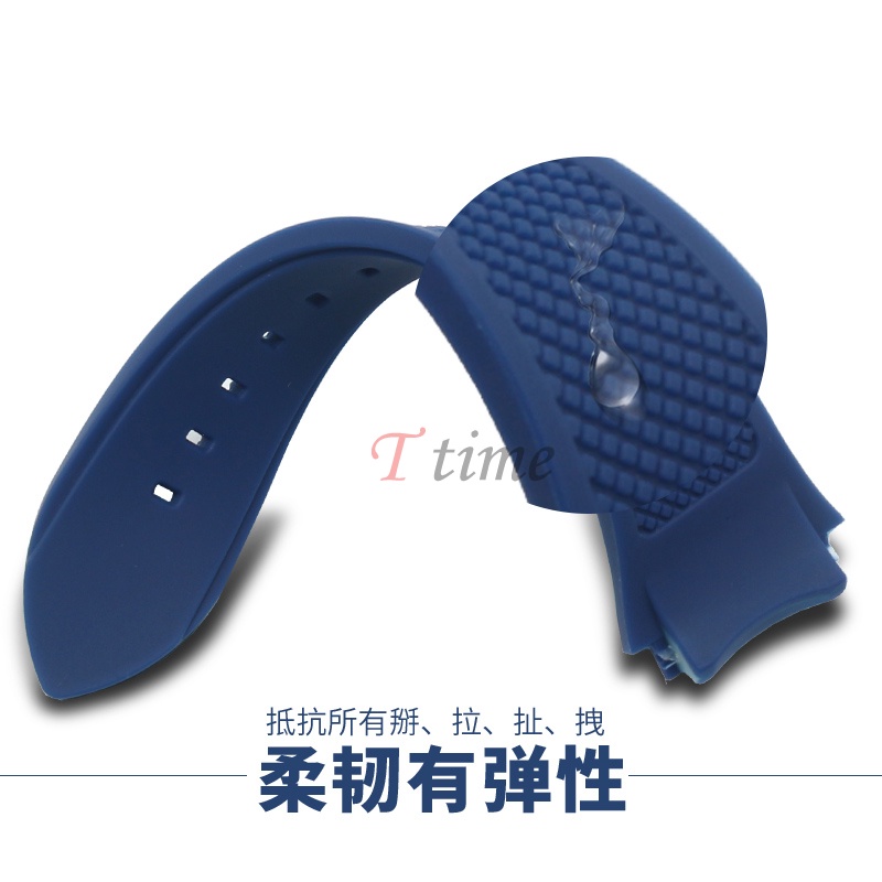 Dây Đeo Silicone 22mm Thay Thế Cho Đồng Hồ Nam GUESS Gayles W0247G3 W0040G3 W0040G7