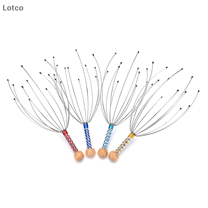 Lotco fashionhead cổ da đầu Massager massage bạch tuộc thiết bị căng thẳng phát hành Công cụ VN