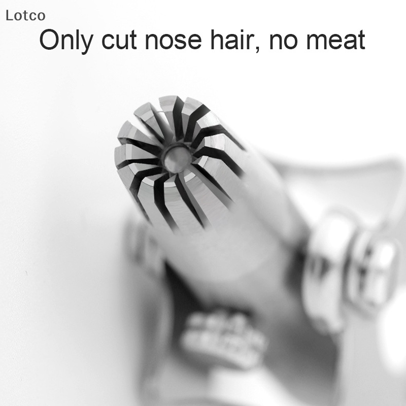 Lotco Mũi Tông Đơ Cho Nam Giới Thép Không Gỉ Hướng Dẫn Sử Dụng Có Thể Giặt Mũi Tông Đơ Cho Mũi VN