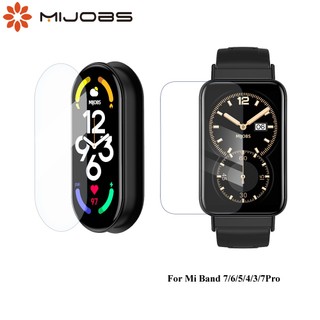 1 miếng dán mềm trong suốt bảo vệ màn hình cho mi band 7 mi band 6 5 miband 4 3 xiaomi mi band 7 pro