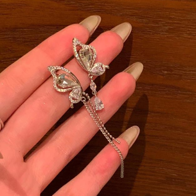 Khuyên Tai Hình Bướm Sang Trọng Phong Cách Cá Tính Cho Nữ 2023 YR