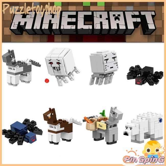 Mô Hình Nhân Vật Game Minecraft 5-6CM