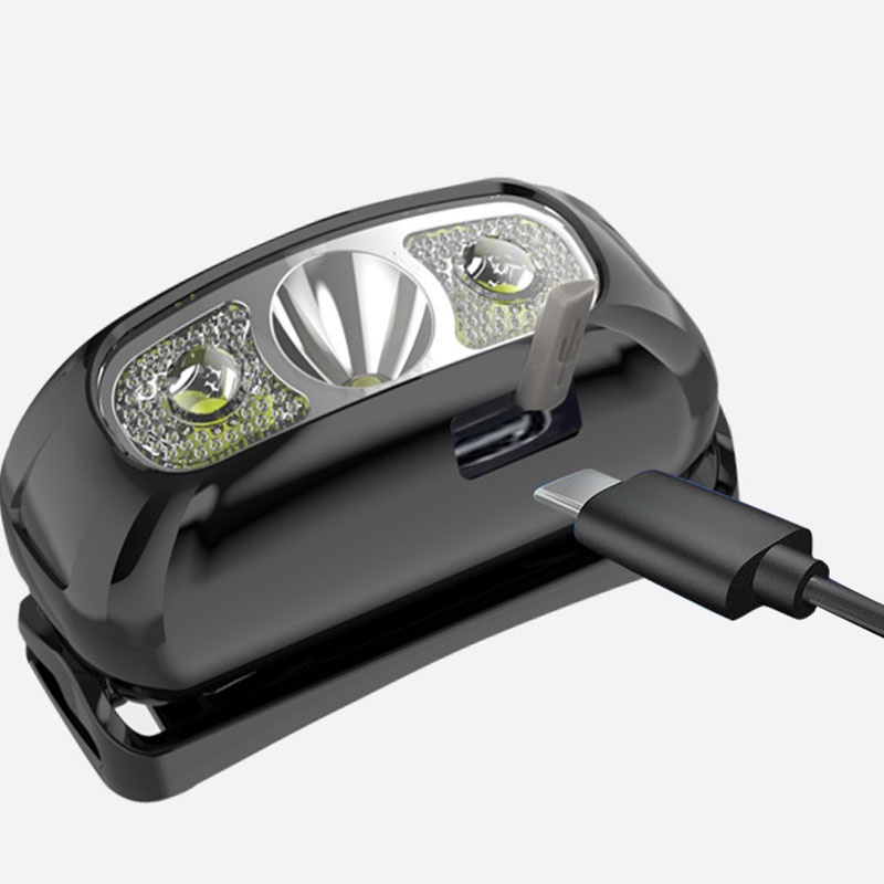 Đèn pha led cảm ứng NURGAZ thông minh sạc usb thích hợp cho hoạt động ban đêm ngoài trời