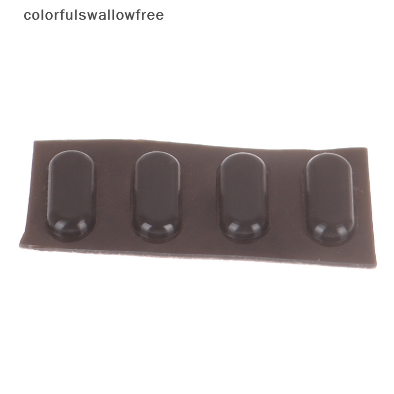 Colorfulswallowfree 4 cái / bộ chân đế cao su mới cho dell e7440 e7240 e7250 tấm che chân dưới abc