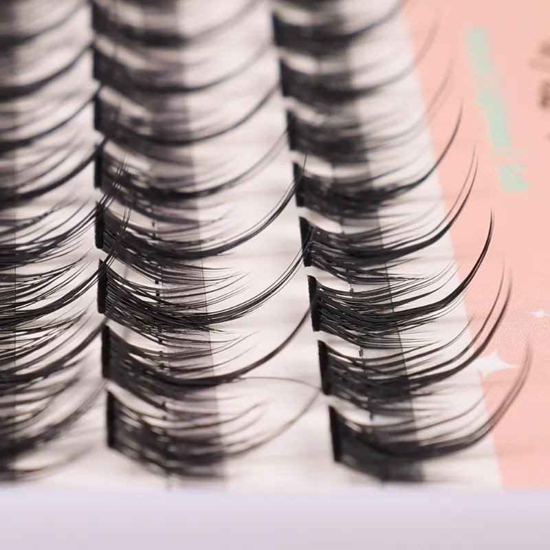 Cụm cá nhân little devil false eyelashes bundle diy cosplay makeup wispy manga lashes soft natural eyelash extension new yr