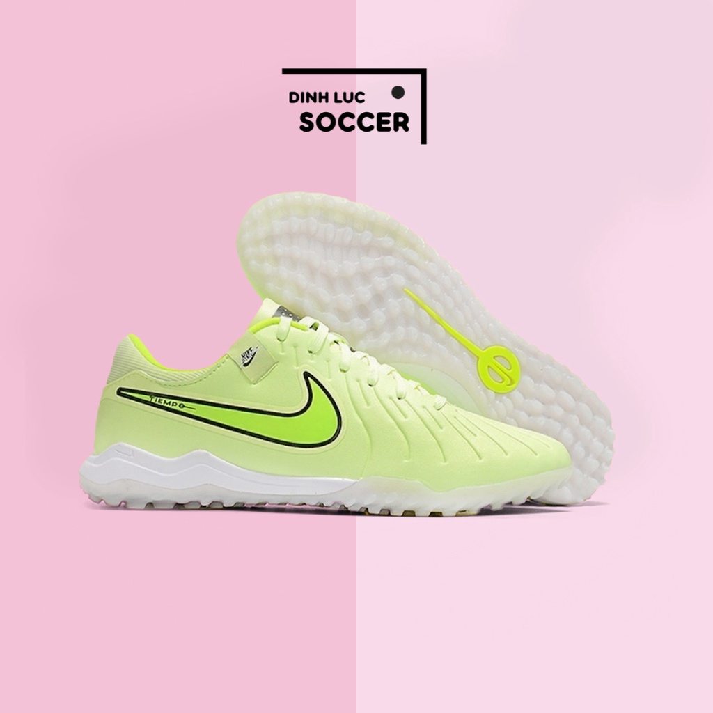 Giày Bóng Đá Tiempo Pro Legend 10 Các Màu TF, Đế Đệm EVA Siêu Êm, Gót Nhung Dày Dặn, Đinh Giày Cao Cấp