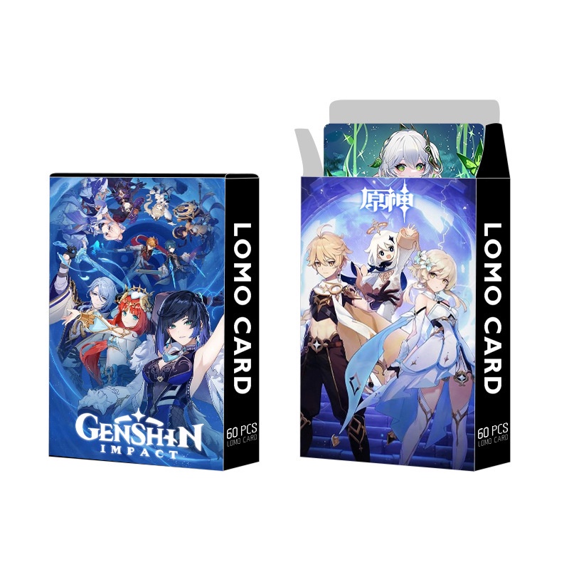 2023 Genshin IMPACT Photocard Lomo Card 60pcs/box