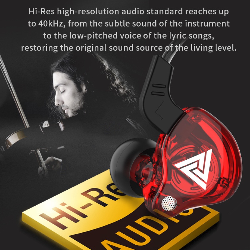 Tai Nghe Nhét Tai ak6 9d Jack 3.5Mm bass Trầm Có Micro Màu Đen / Xanh Dương / Vàng / Xanh Lá /