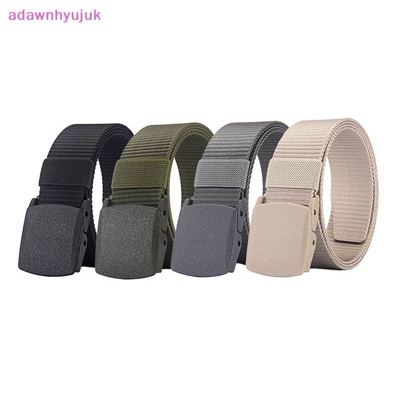 Adawnhyujuk 150cm nam quân đội khóa tự động thắt lưng nylon ngoài trời hung al tactical canvas thắt lưng chất lượng cao dropship vn