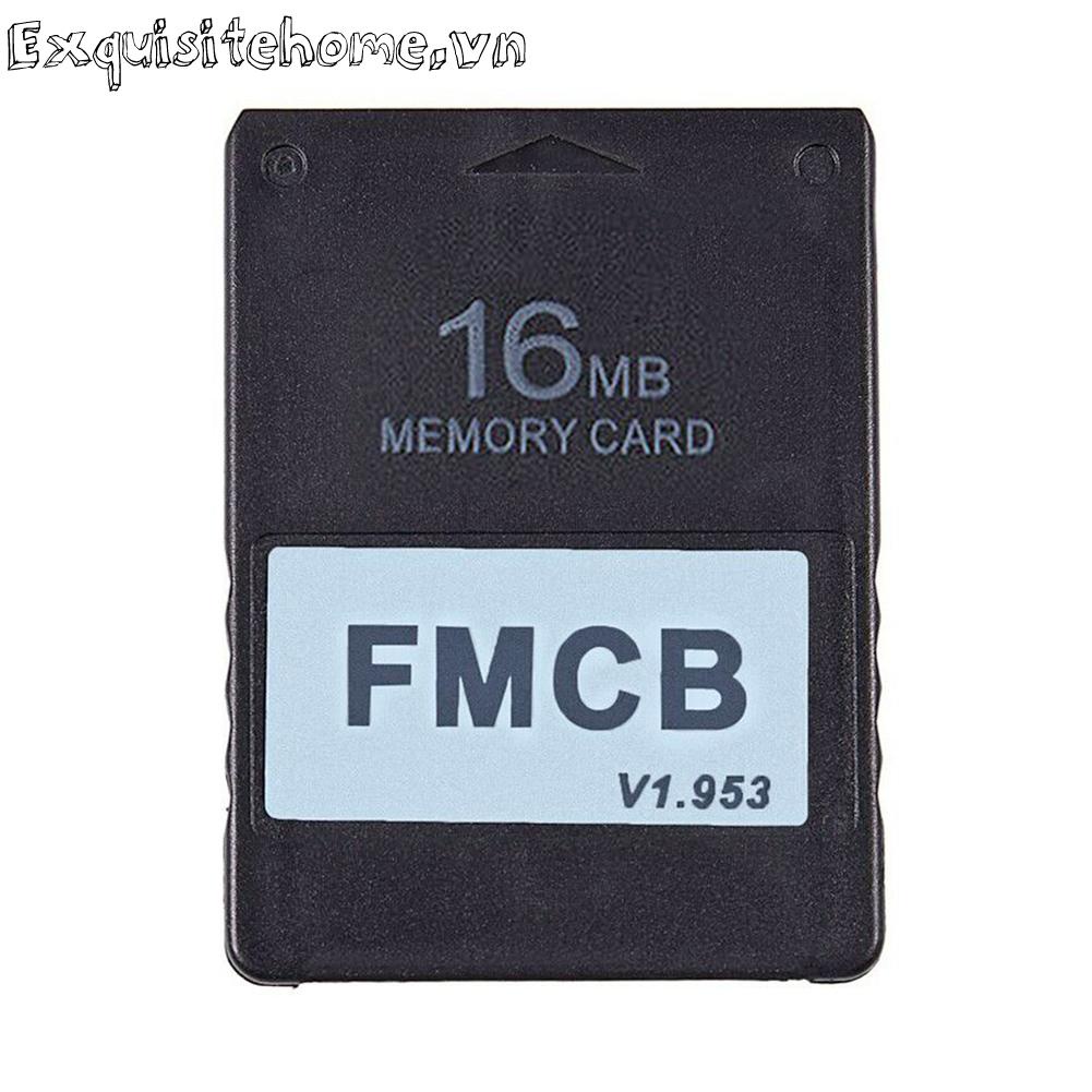 Thẻ mcboot miễn phí fmcb v1.953 cho thẻ nhớ sony ps2 8mb / 16mb / 32mb / 64mb