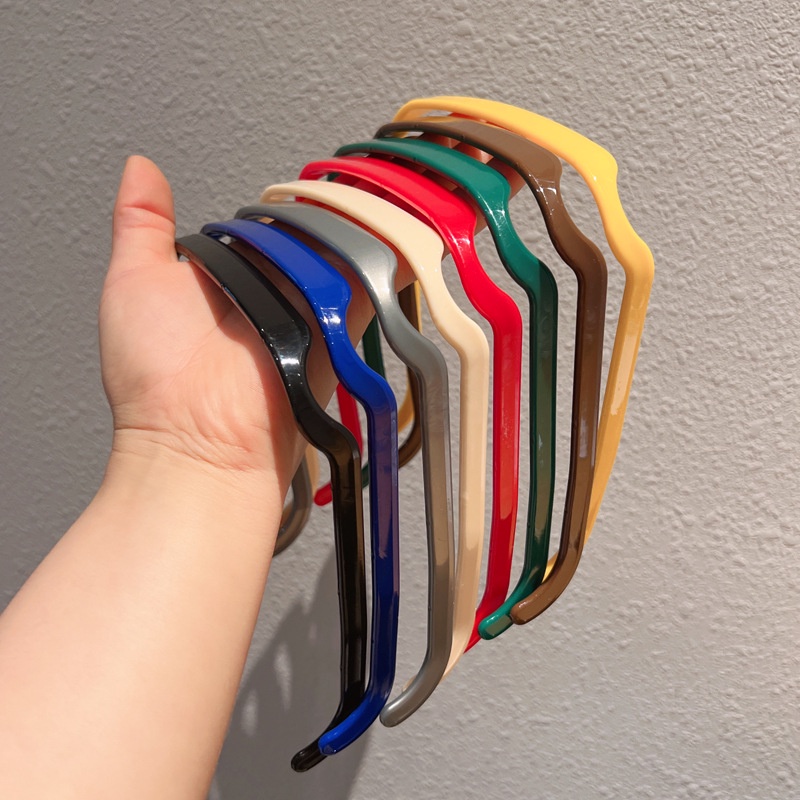 Băng Đô Cài Tóc Dày Và Cong Tàng Hình Cố Định Tóc Tiện Lợi Dành Cho Nữ