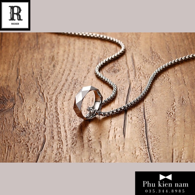 Nhẫn Nam nữ Trơn N026 - Nhẫn Thép Vonfram Cao cấp Không gỉ