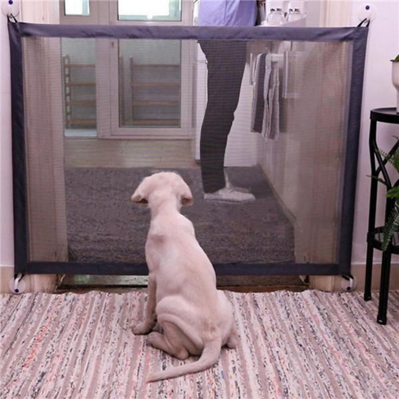 Hàng rào chắn cho chó cưng hàng rào gấp di động lưới thoáng khí playpen cổng an toàn cho bé hàng rào bao vây phụ kiện corralito cho thú cưng