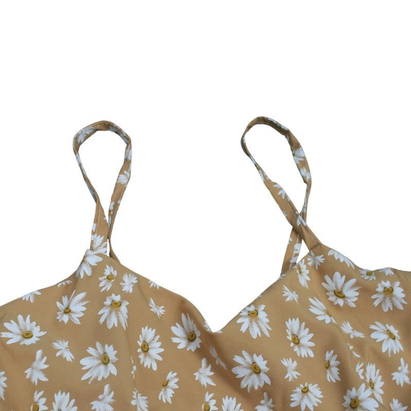 Jumsuit hoa cúc Labu chất liệu vải thô mát lạnh