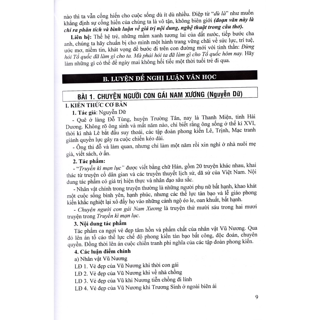 Sách - Luyện thi vào lớp 10 môn ngữ văn