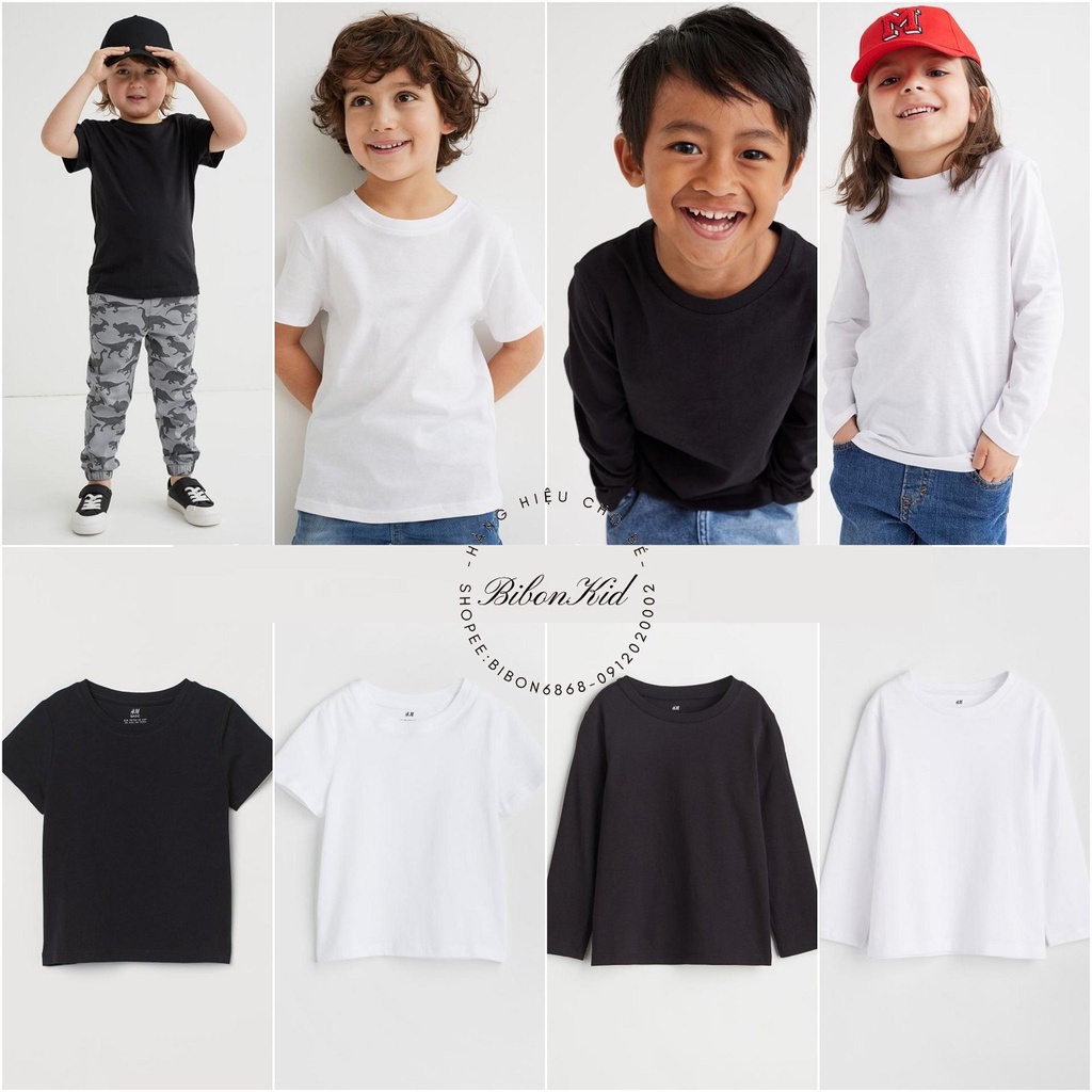 Áo thun kid HM US/ES từ 1.5-2y đến 9-10y (ĐỌC KĨ LƯU Ý Ạ)