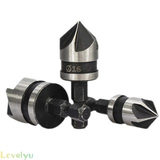⭐24H SHIPING ⭐Drill Bit 90 Degree Carbon Steel Chamfer Chamferer Drilling Hexagon Power Tools