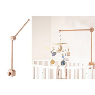 Youn cũi đồ chơi di động giá đỡ cánh tay có thể xoay khung lắp ráp bedbell móc treo di động giá đỡ cho bé tắm