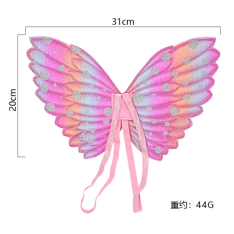 Cánh Bướm Nhỏ Xinh Xắn Trang Trí Lưng Váy Công Chúa Biểu Diễn Cho Bé Gái