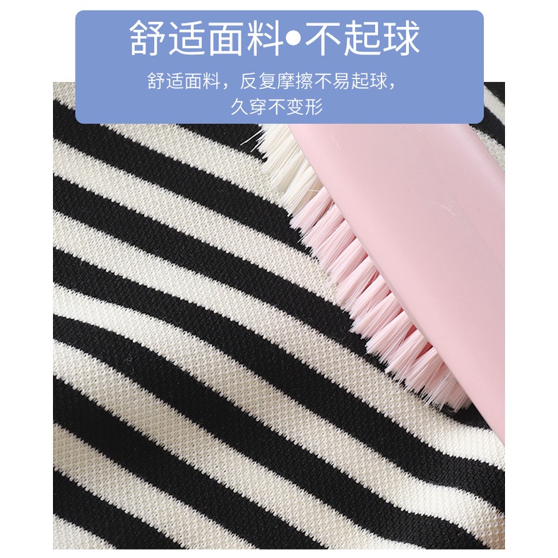 Ready stock 80-150cm áo sơ mi polo sọc dài tay dành cho trẻ em mùa thu đông bé trai cô gái thời trang áo sơ mi trẻ em trung nhỏ ve áo đáy áo sơ mi cho bé t-shirt