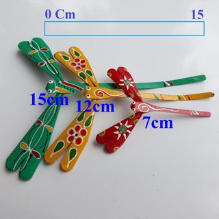 Combo 10 con chuồn tre giá xưởng - chuồn chuồn tre 7cm, 12cm, 15cm, 20cm