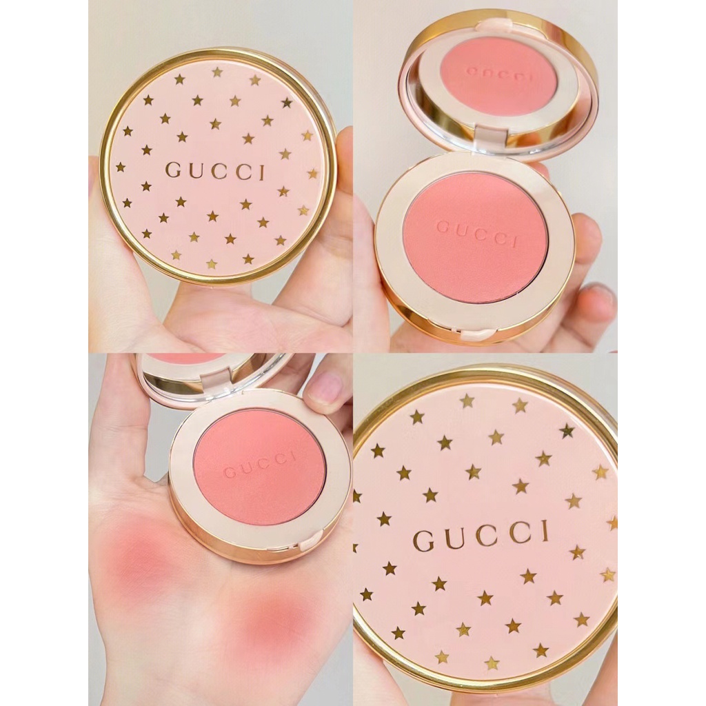 Gucci Phấn Má Hồng Đơn Sắc Hình Ngôi Sao Mờ Và Hồng 5.5g 01 02 03 04