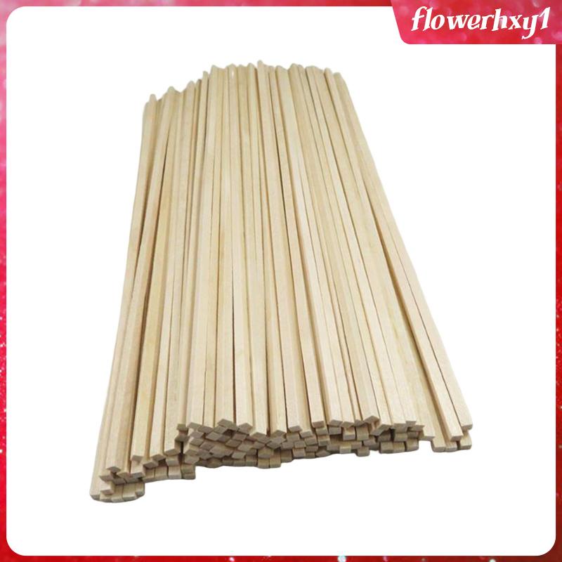 50 Que Gỗ Vuông Chưa Hoàn Thiện Làm Mô Hình Trang Trí Thủ Công