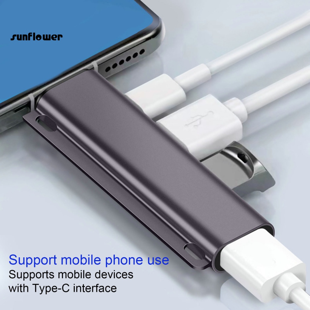 Trạm Sạc Laptop Bằng Hợp Kim Nhôm Cổng USB Type-C