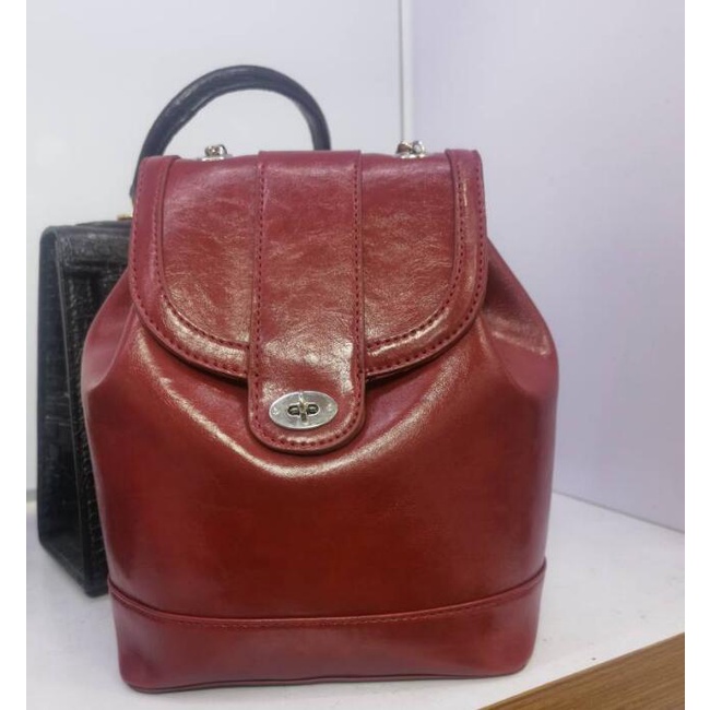 Ba Lô Da Sáp Dầu Thời Trang Hàn Quốc Mới 2023 Cho Nữ