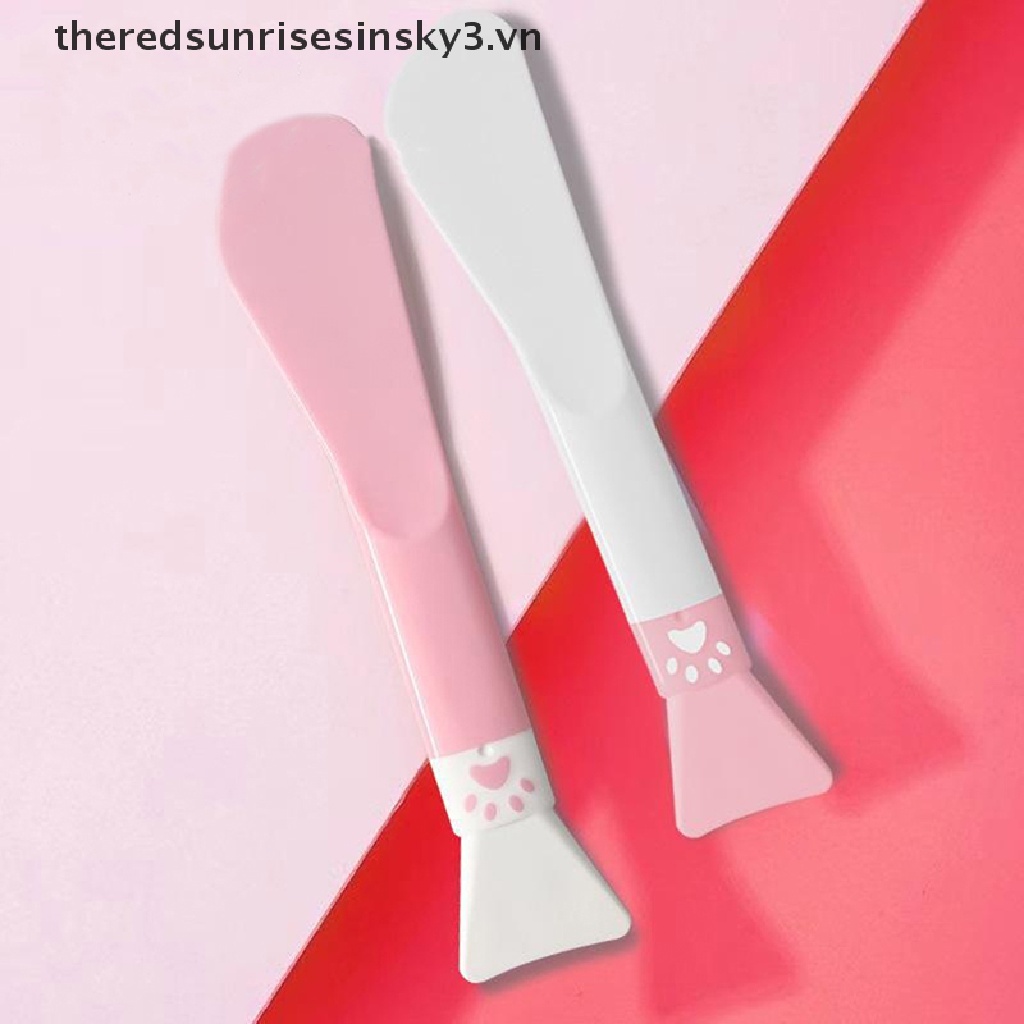 ## 1 Cọ Silicon Hai Đầu Dùng Đắp Mặt Nạ Trang Điểm Chuyên Nghiệp Thời Trang