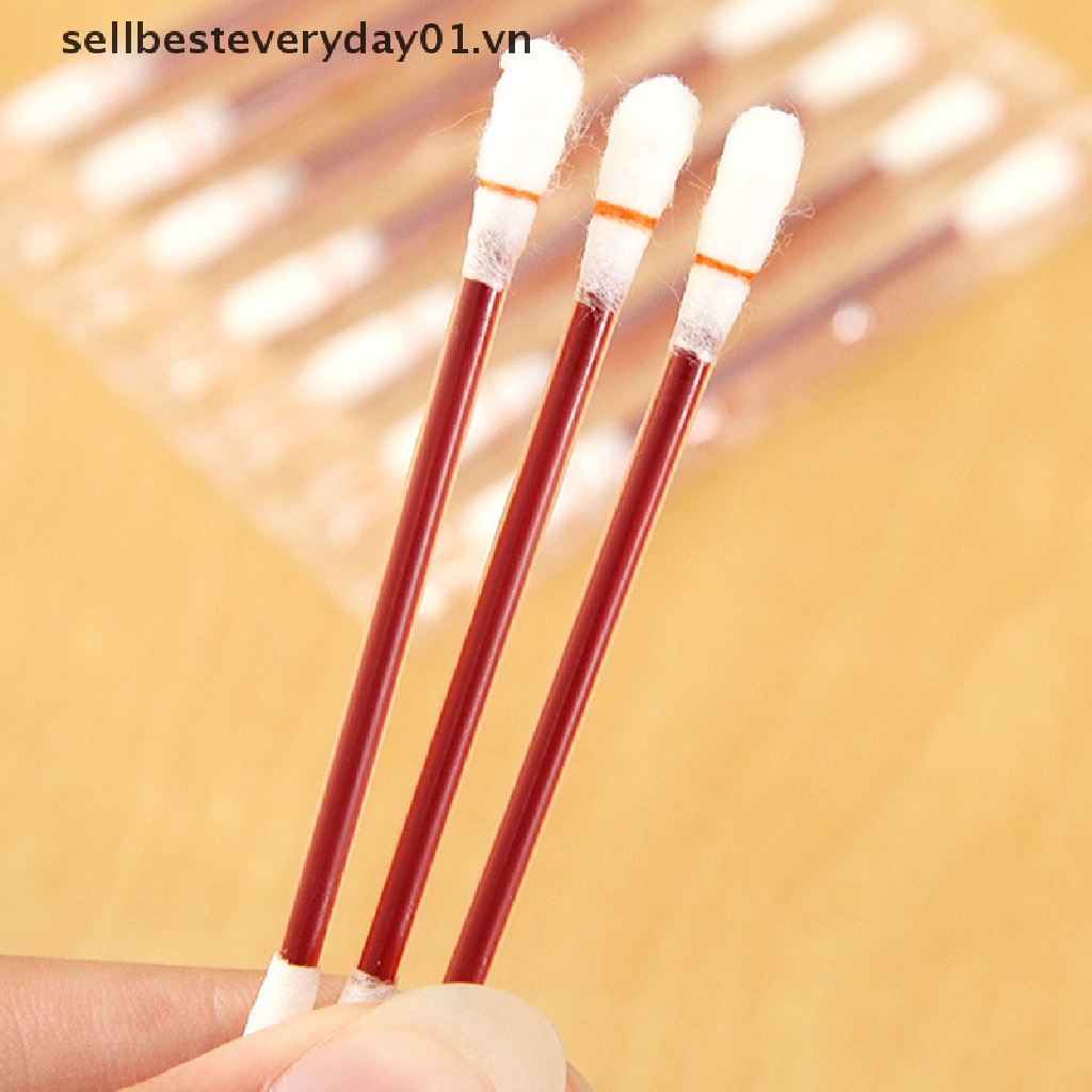 Set 10 Tăm Bông Iốt Iốt Dùng Một Lần Khẩn Cấp Vệ Sinh Tai Mũi