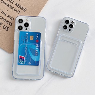 Ốp Điện Thoại TPU Mềm Chống Sốc Có Ngăn Đựng Thẻ Cho Xiaomi 12 11 Lite 11T 10T 9T Pro Poco X3 X5 Pro 5G X3 NFC M3